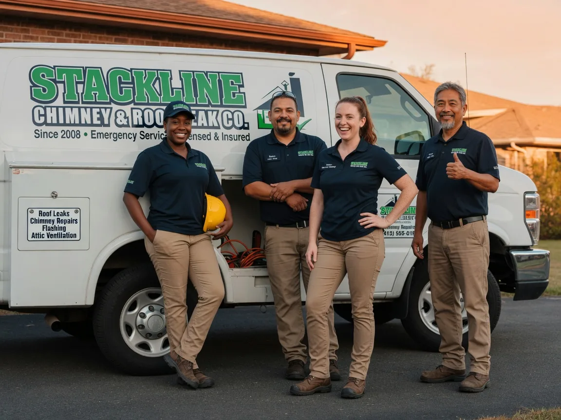 Chimney flashing repair company in Marion, SD